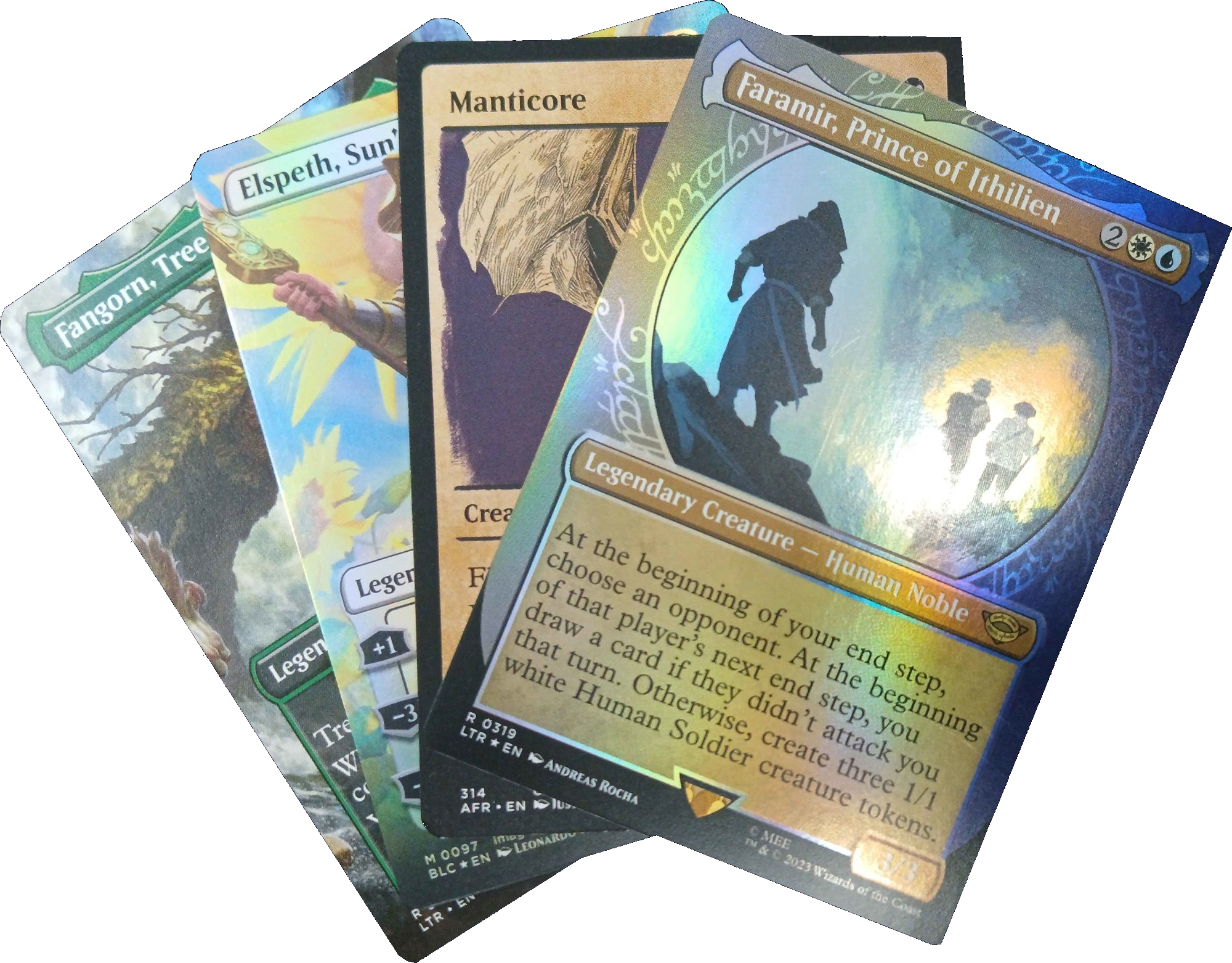 Magic Karten mit speziellen Artworks
